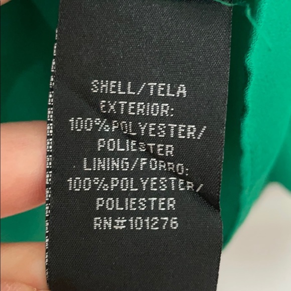 Off the Shoulder Green Dress - Picture 6 of 7